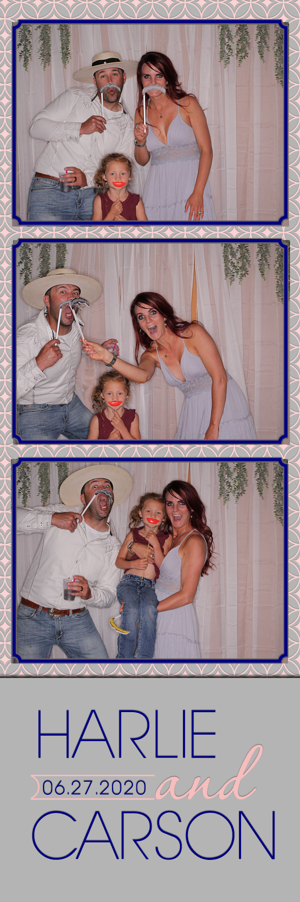 Carson and Harlie's Wedding | View more photos from the event at gallery.photoboothbillings.com/u/PhotoBoothBillings/Carson-and-Harlies-Wedding